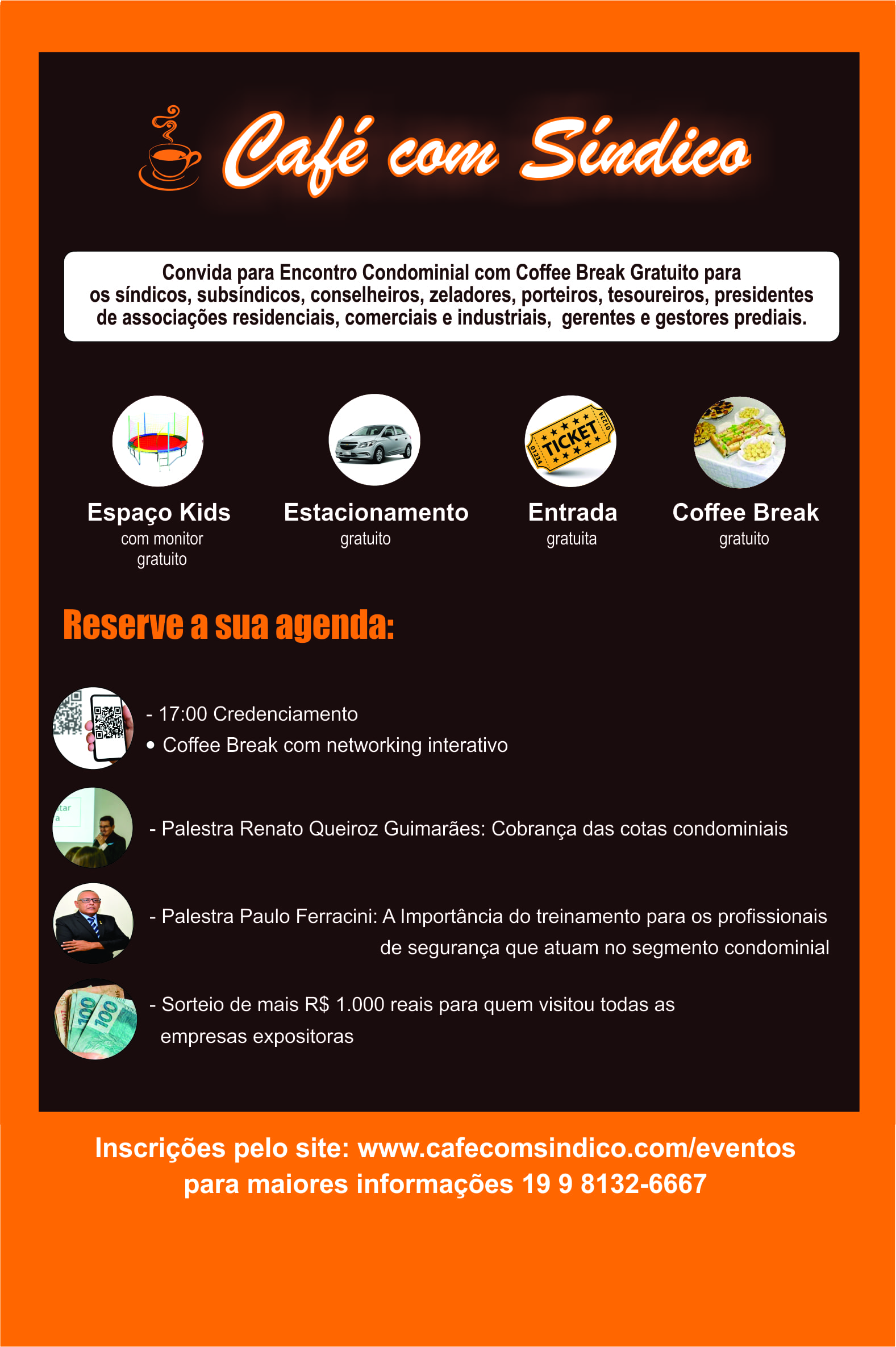 Café com Síndico Evento do Síndico Conectado